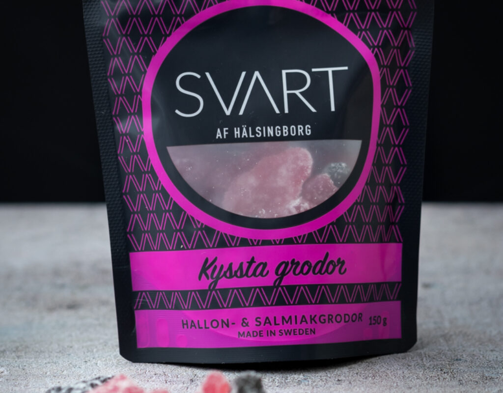 Kyssta grodor Hallon/Salmiak